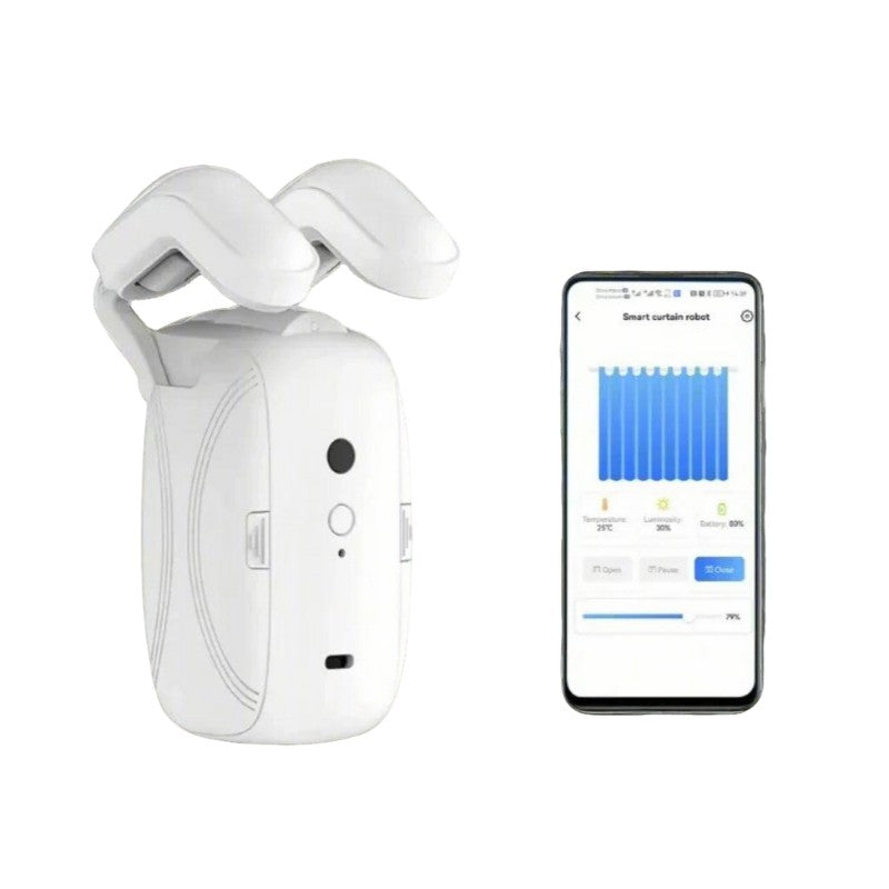 1PCS Smart Curtain Robot White