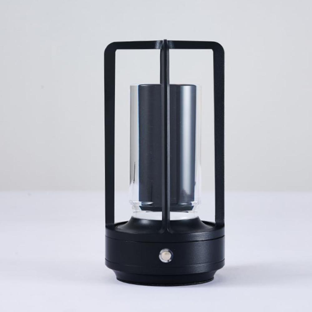 Led Crystal Table Lantern Lamp Outdoor Restaurant Bedside Light