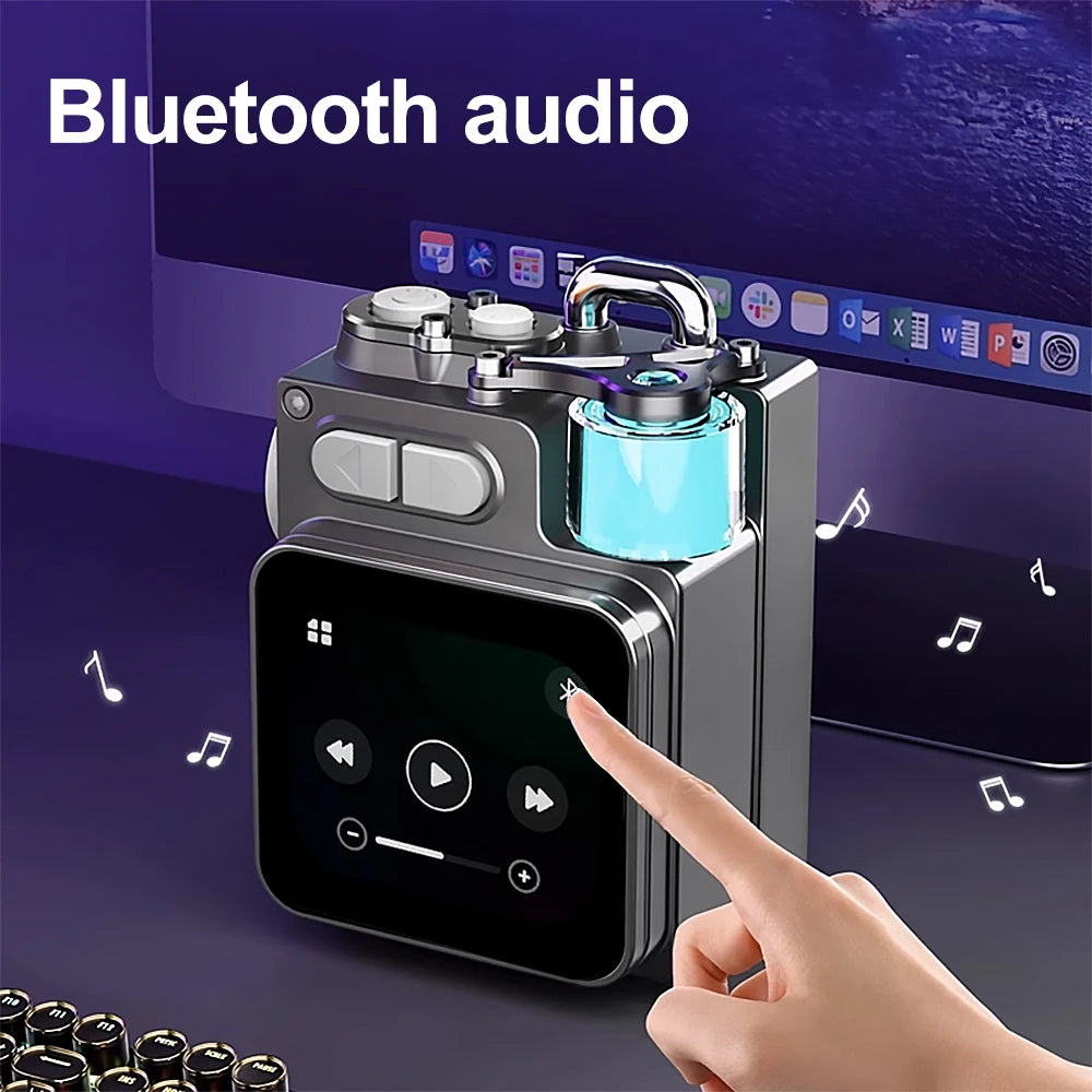 GerTong Portable Bluetooth Speaker with LED Display and Stereo Sound