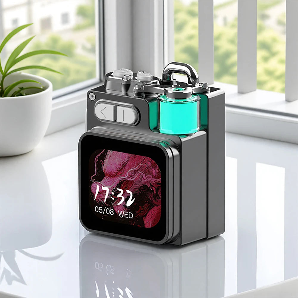 GerTong Portable Bluetooth Speaker with LED Display and Stereo Sound
