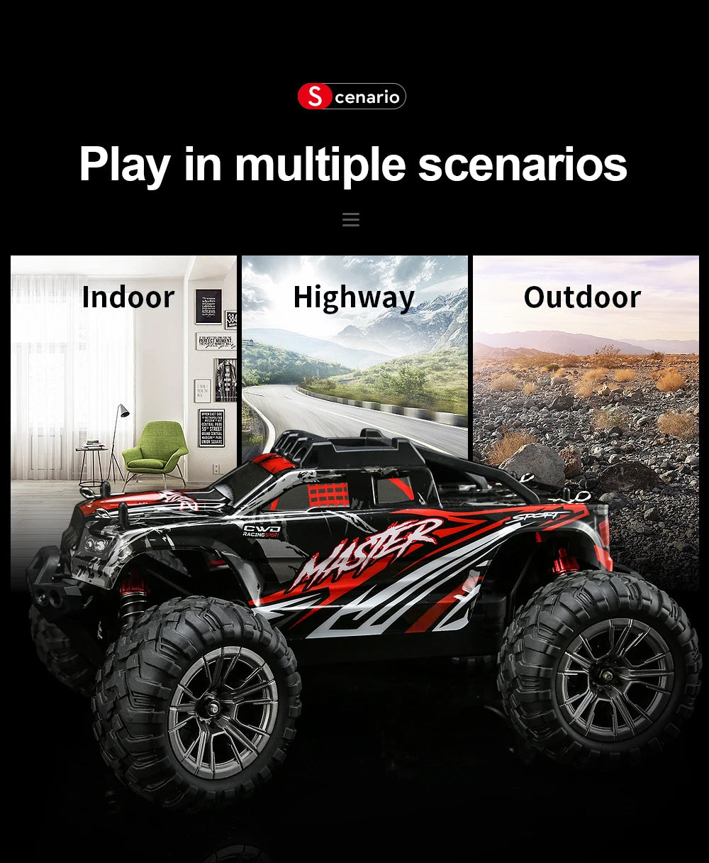 KF11 4WD Brushless RC Car Off-Road Racing Truck with 33KM/H Speed