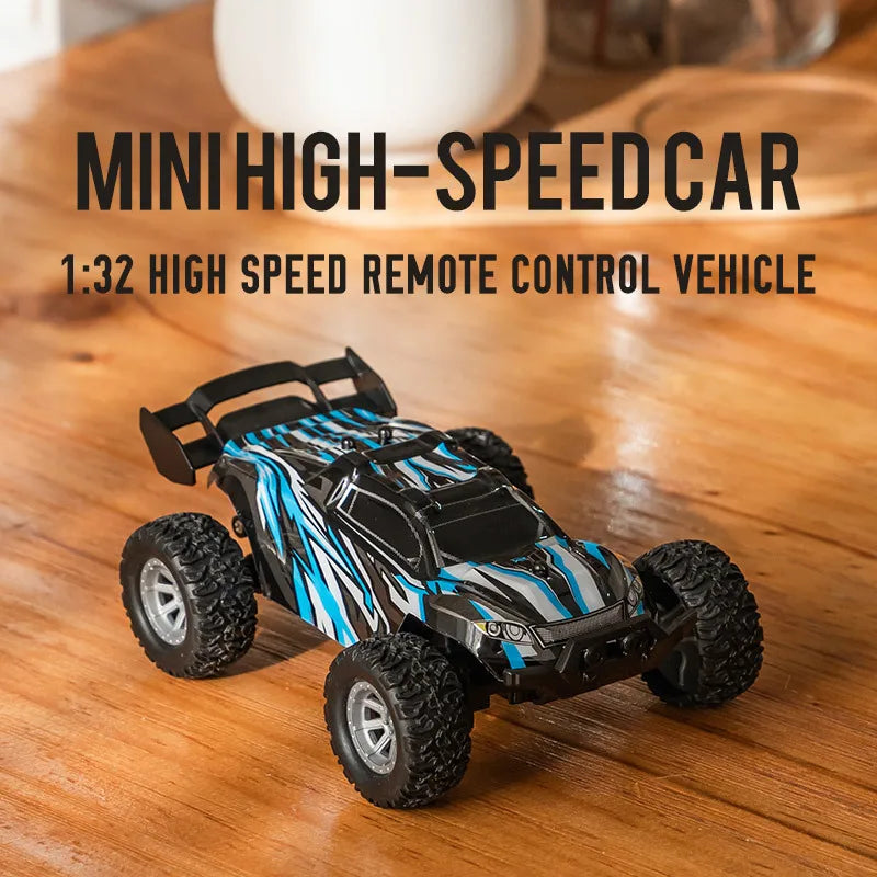 S801-S803 1/32 Mini RC Car – LED Lights, 4CH, Rechargeable Off-Road