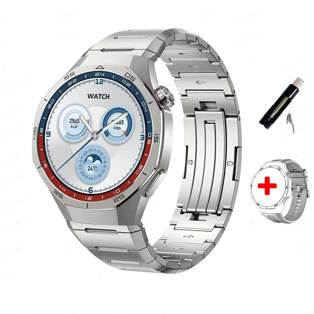 GT5 Pro Smartwatch AI Tech 1.43 AMOLED GPS 1GB Memory NFC Health Fitness Tracker