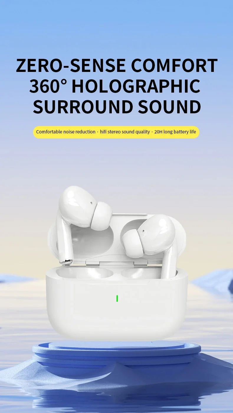 Bluetooth 5.3 Earbuds, IPX4, 400mAh