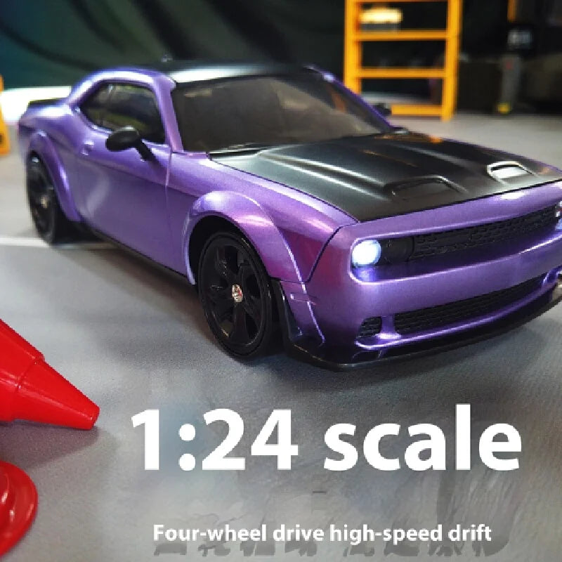 rc1:24 Entry-Level 4WD Drift RC Car for Kids with Rechargeable Battery