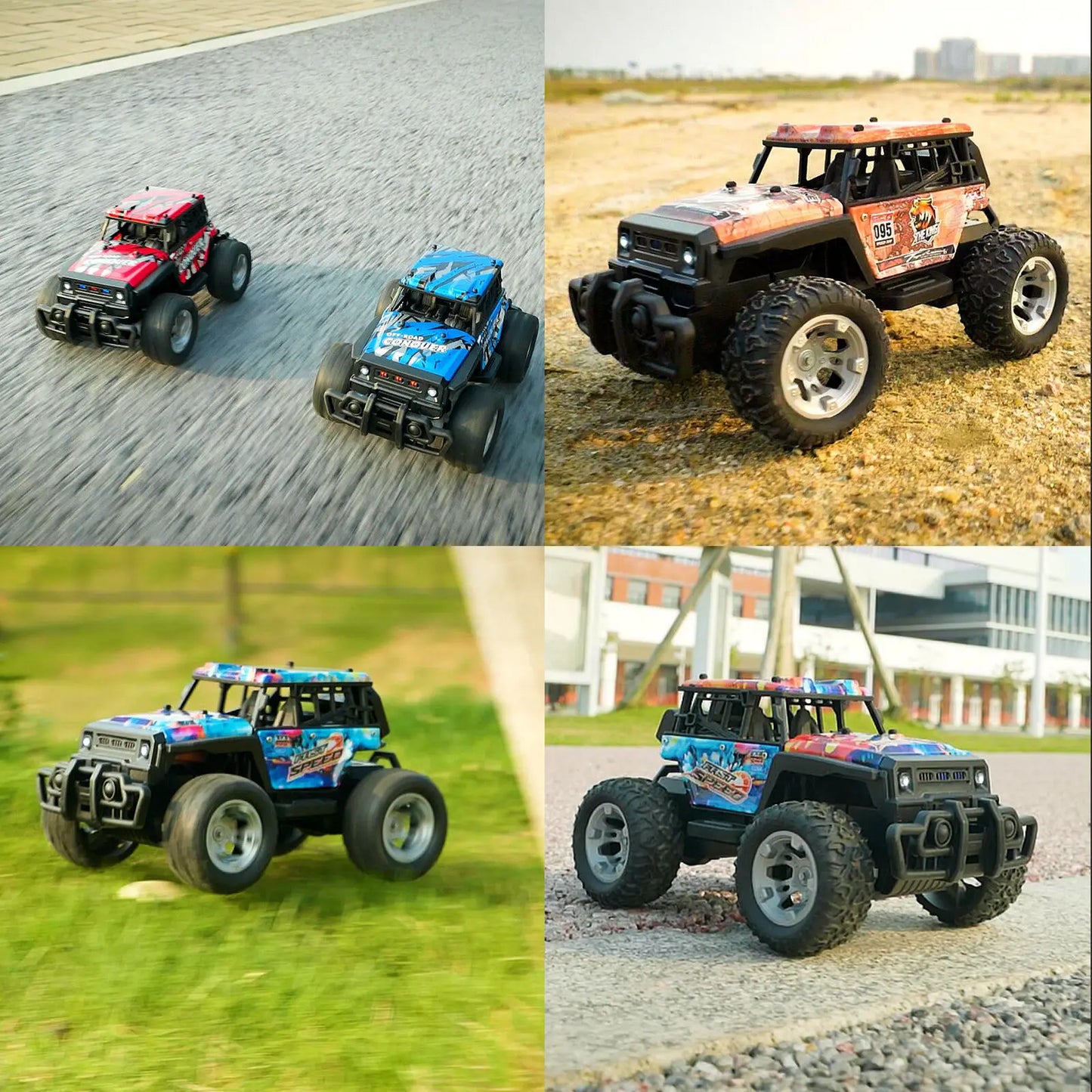 JJRC Q181 RC Monster Truck 1:20 – 30KM/H, 2.4GHz, All-Terrain Racing Car