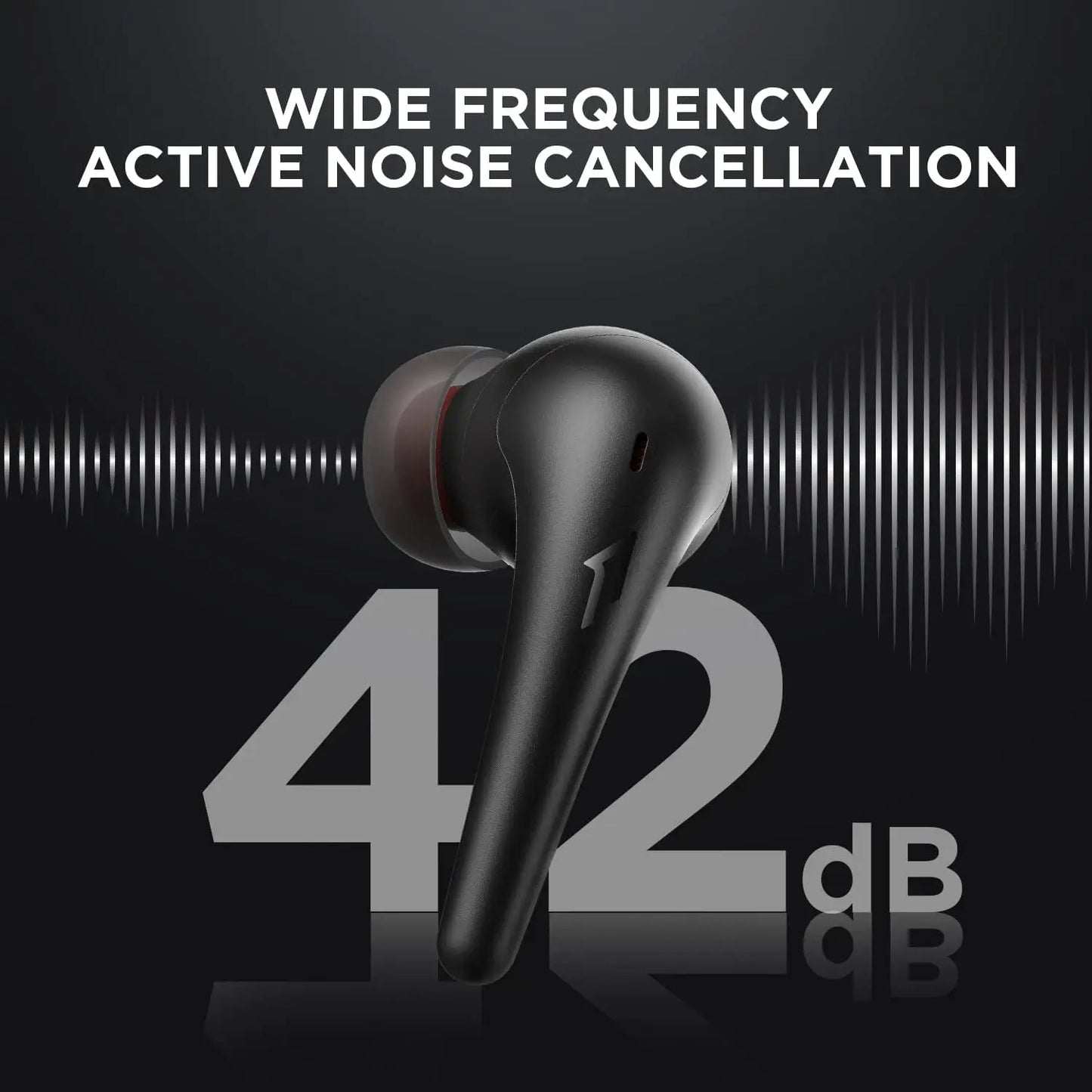 1MORE Aero Bluetooth 5.2 Earbuds ANC Wireless Charging 28H Playtime