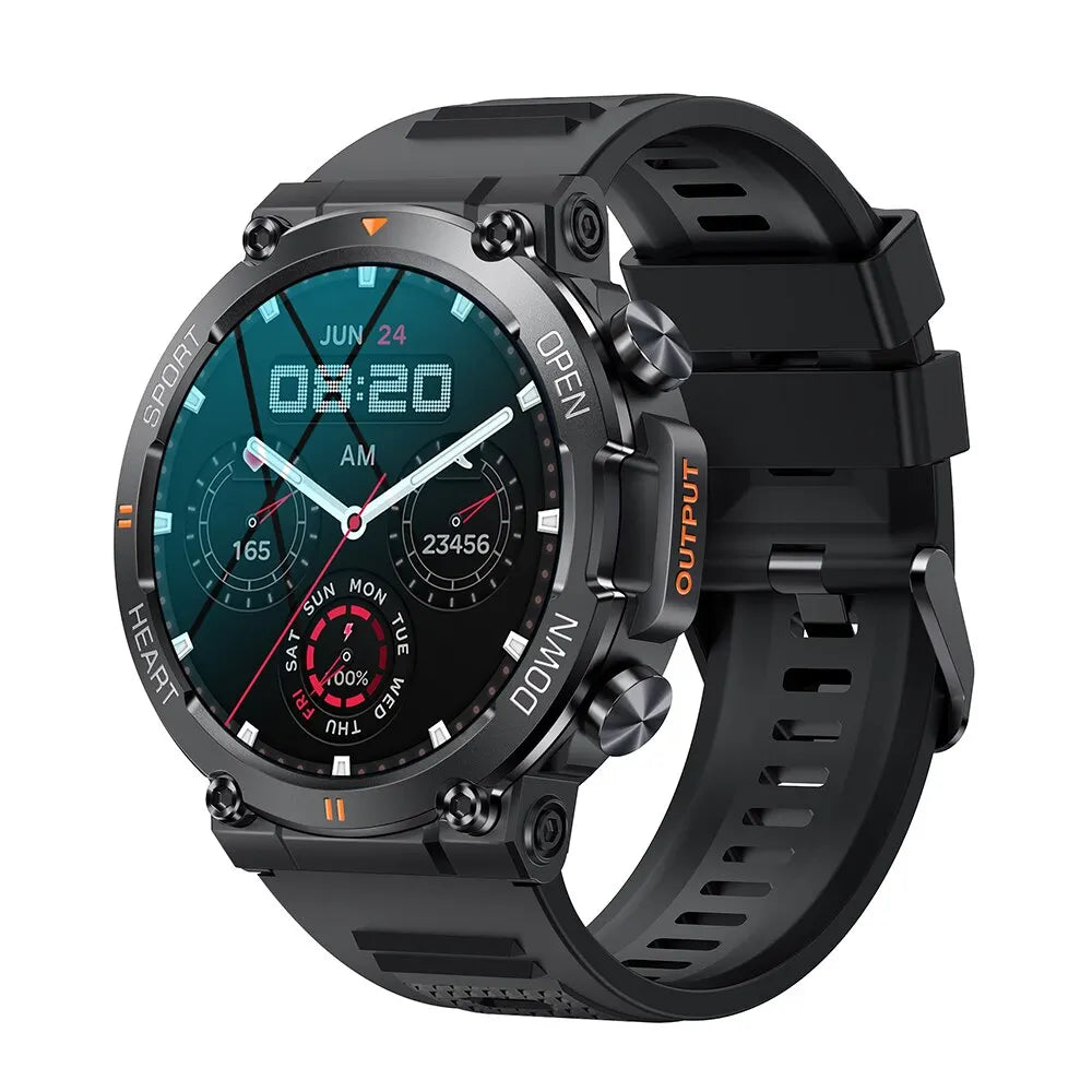 MEVADEN MD56 Smartwatch – Bluetooth Calling, Heart/BP Monitor, 5-Day Battery