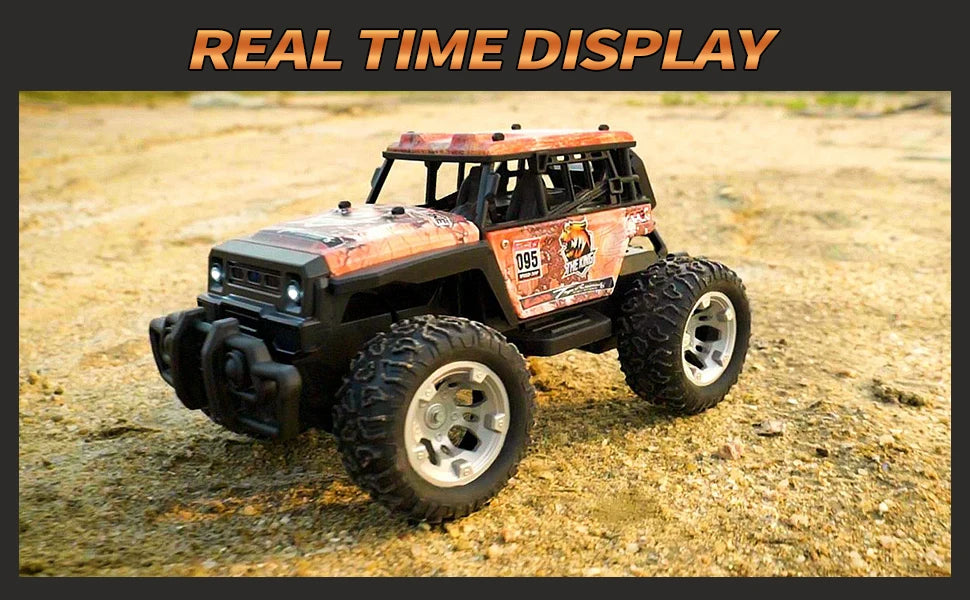 JJRC Q181 RC Monster Truck 1:20 – 30KM/H, 2.4GHz, All-Terrain Racing Car