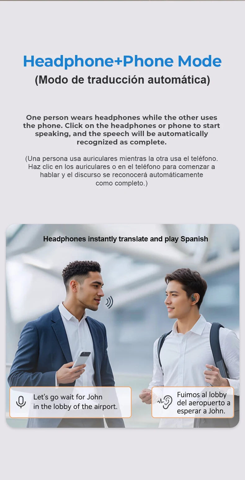 ERAZER XP6 AI Translation Earphones with ASMR Mode & 16mm Drivers