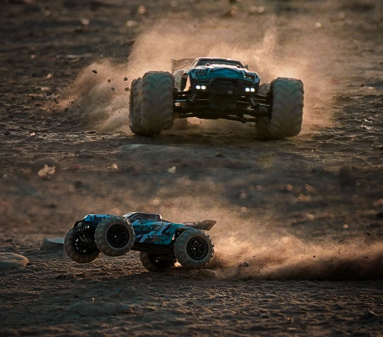 SCY 1:16 4WD 70KM/H or 50KM/H Brushless RC Drift Truck with LED Lights