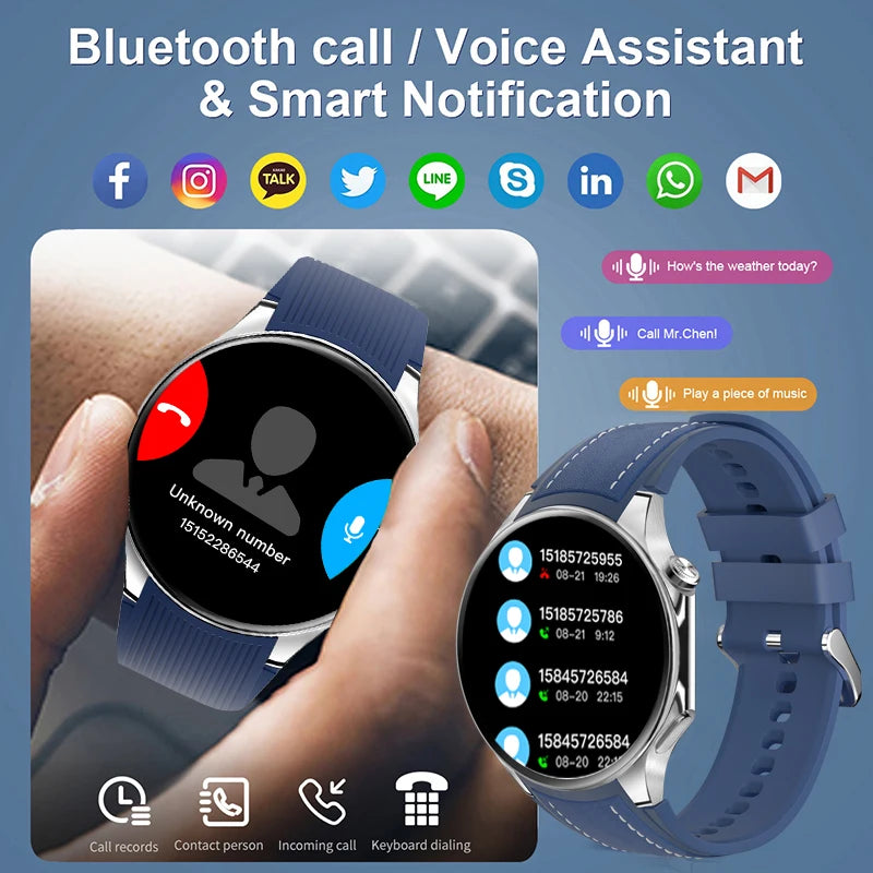 HD Watch X Pro Smartwatch with 30-Day Battery, and NFC