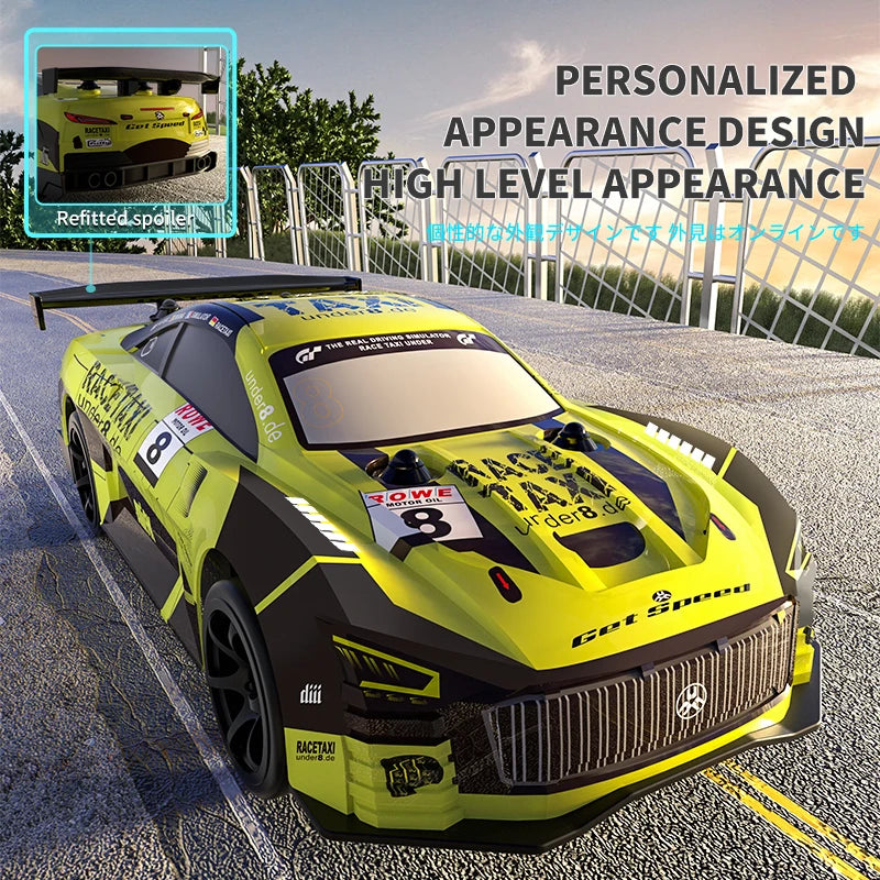 JJRC Q165 1/18 4WD Drift RC Car – 25KM/H, 2.4GHz Remote, Rechargeable