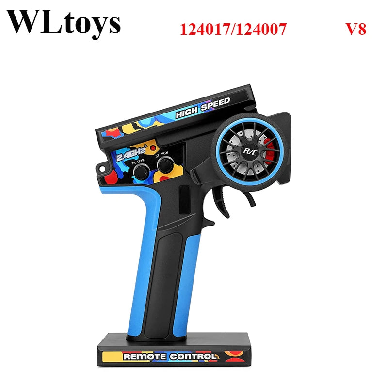 Wltoys 124017-V8 1/12 RC Car – 75KM/H, 4WD, Brushless Motor, Off-Road Drift
