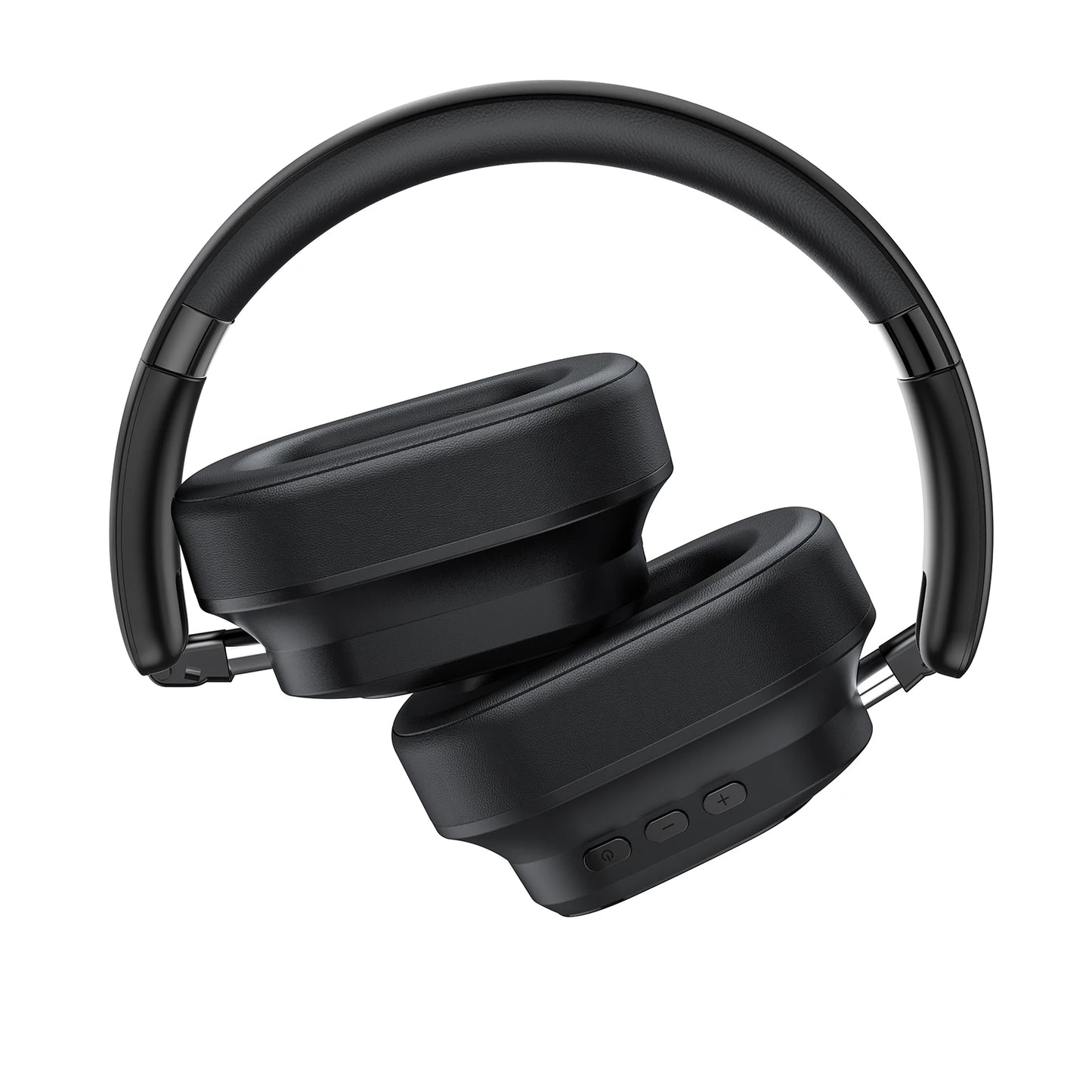 Hybrid Wireless Headphones with LED Touch Display & ANC