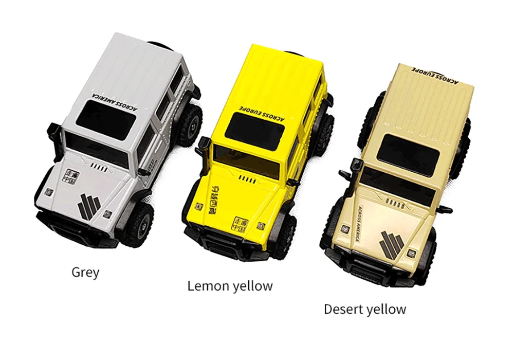 LDARC X43 1:43 Mini RC 4WD Desktop Crawler Car for Adults & Kids