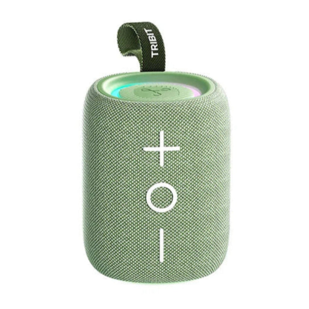 TRIBIT StormBox Mini 12W Bluetooth Speaker with 360° Sound, LED Lights