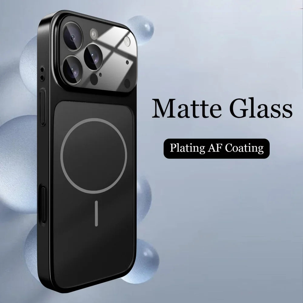 Glass Nano Matte iPhone Case MagSafe Compatible