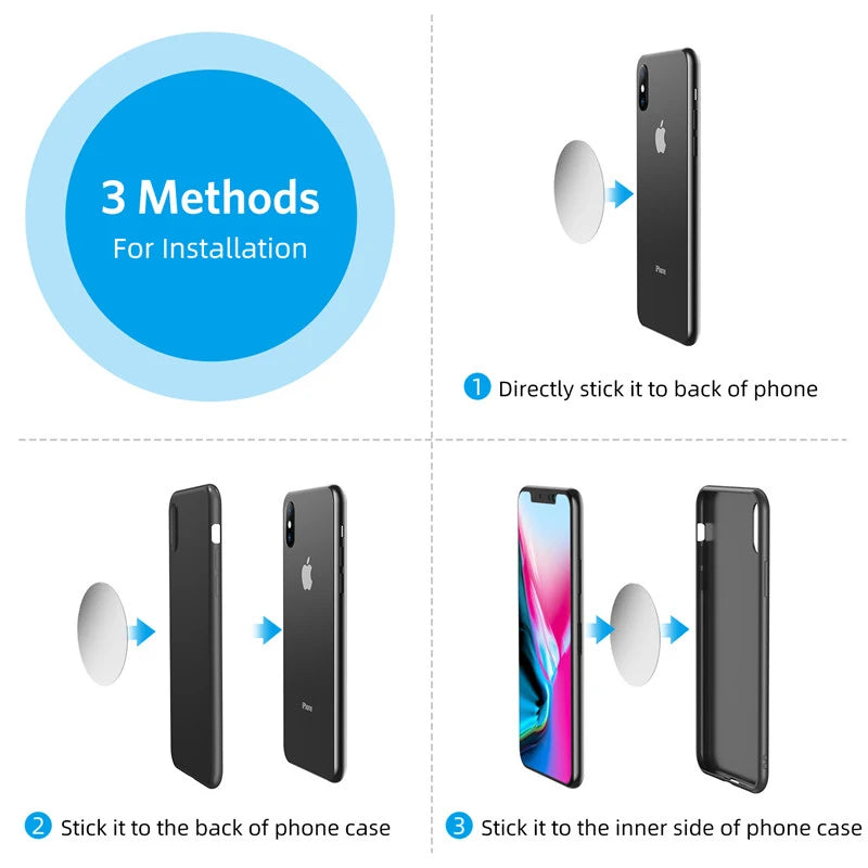 Magnetic Air Vent Phone Holder 360 Rotation GPS Mount Universal