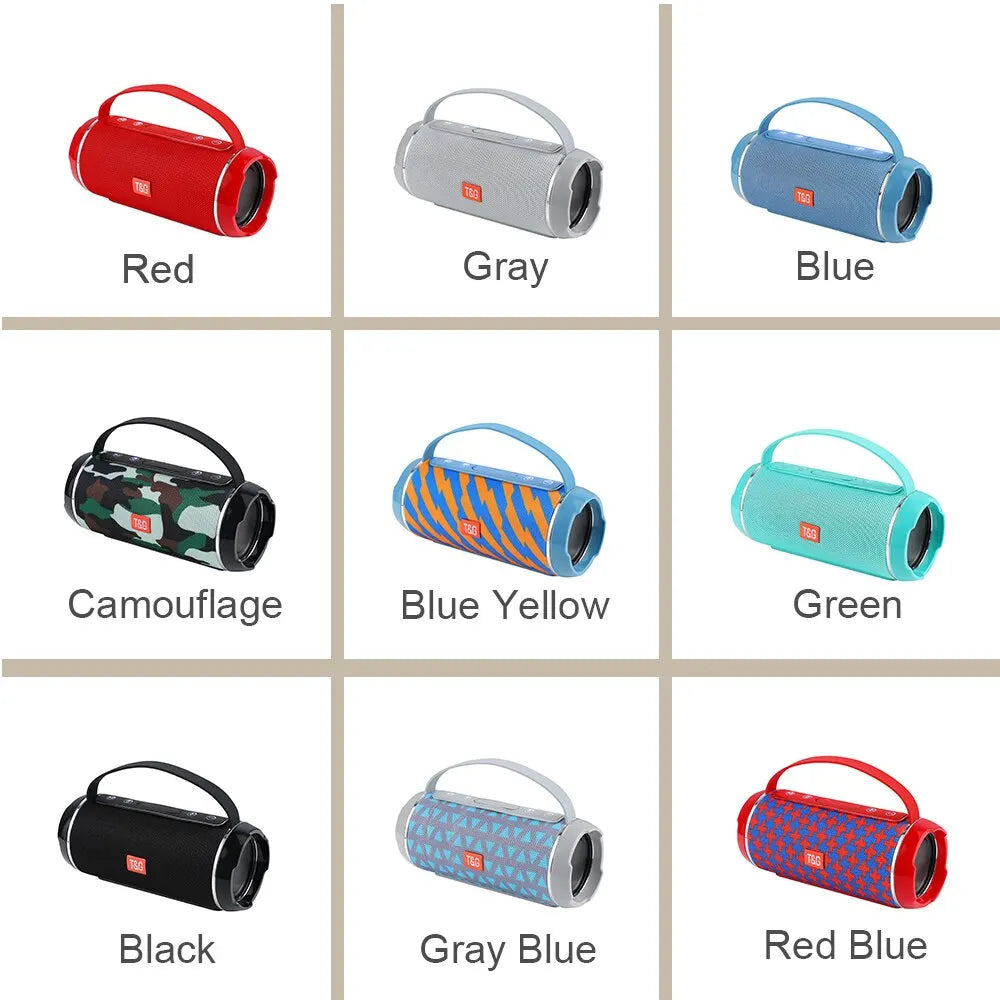 TG 116C Bluetooth 5.3 Waterproof Portable Speaker with TWS & Bass Boost