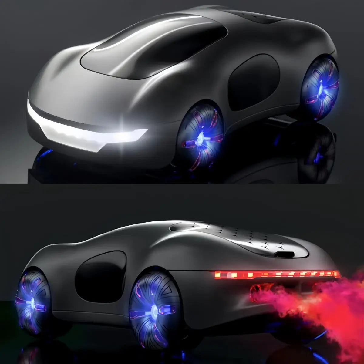 HH1204 Dual-Spray RC Concept Car with Lights, Sound & 4WD – 15KM/H