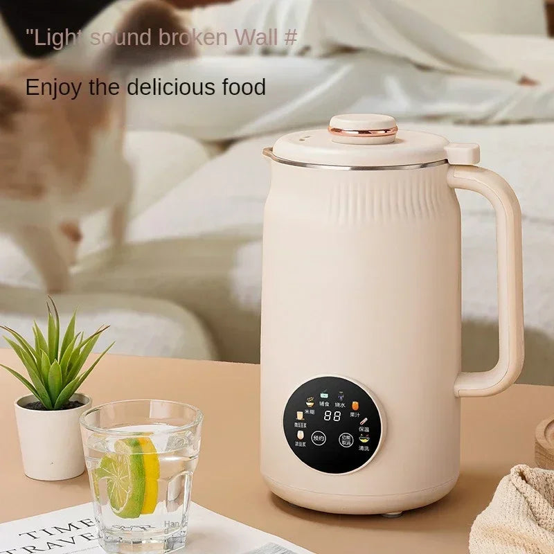 220V Electric Soy Milk Maker, Automatic Blender, Juicer & Boiling Kettle, 600W