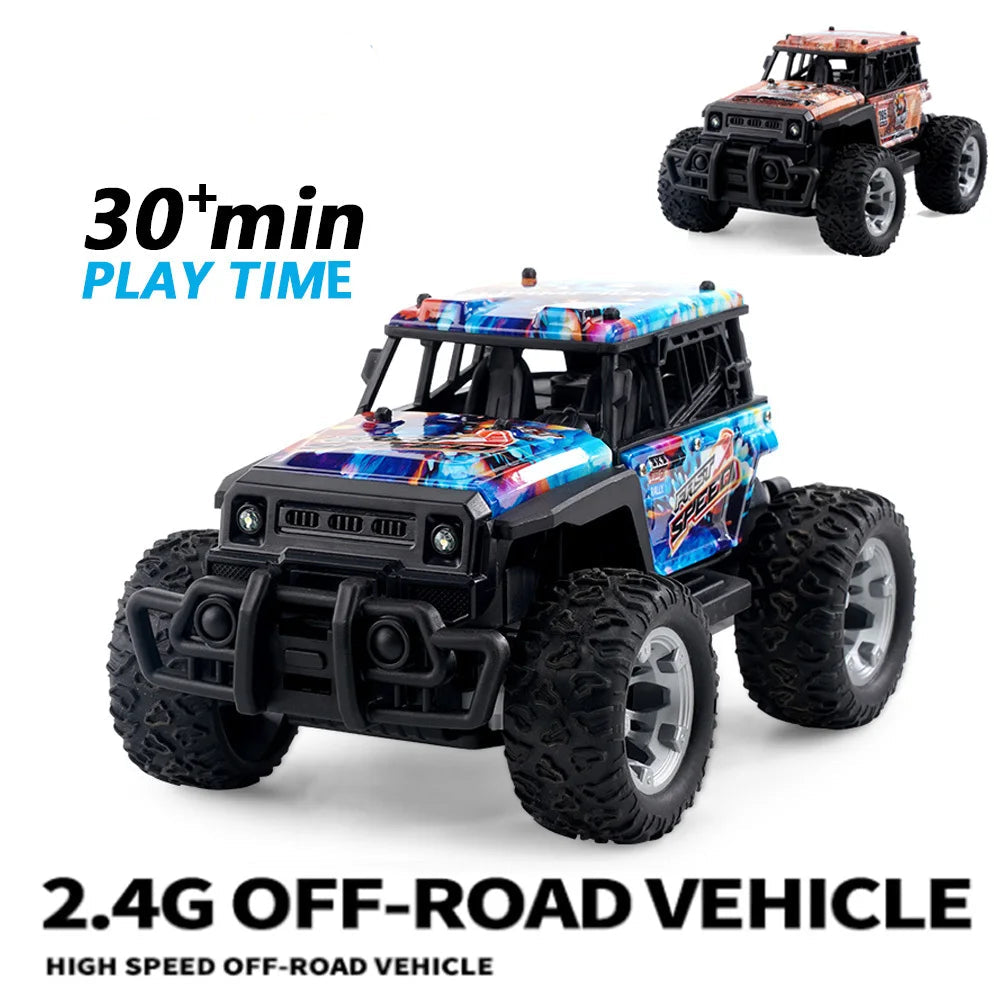 JJRC Q181 RC Monster Truck 1:20 – 30KM/H, 2.4GHz, All-Terrain Racing Car