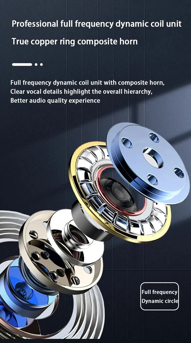 TWS Wireless Bluetooth Earphones Headphones Sports Ear Hook Running Bass Earbuds