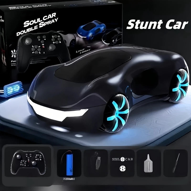 HH1204 Dual-Spray RC Concept Car with Lights, Sound & 4WD – 15KM/H