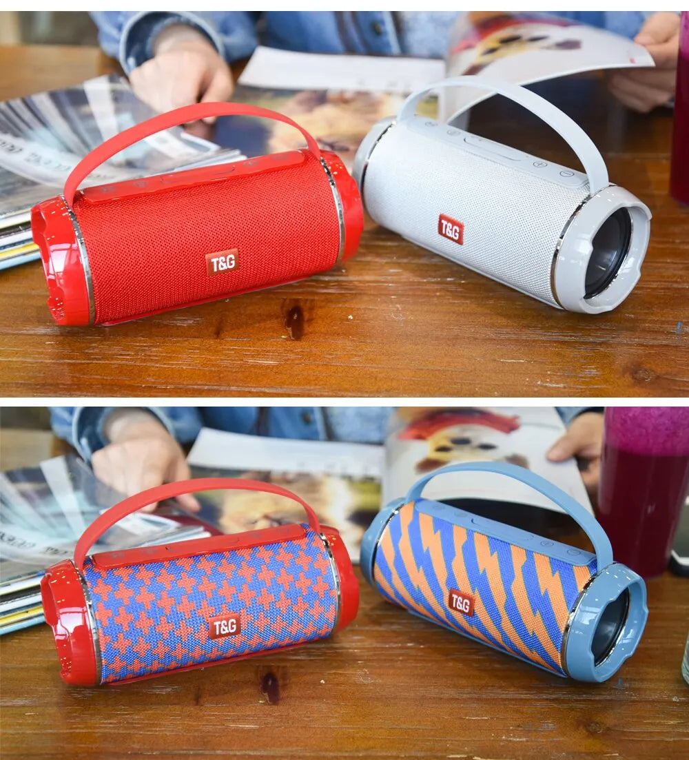 TG 116C Bluetooth 5.3 Waterproof Portable Speaker with TWS & Bass Boost