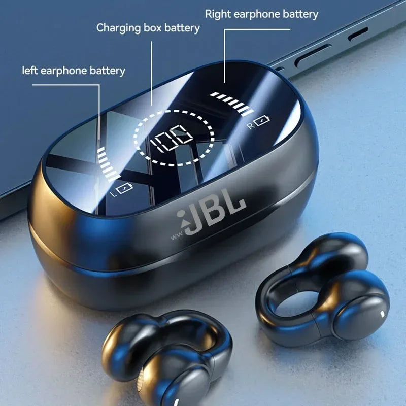 JBL M47 Bone Conduction Earbuds – 360° Surround, 24H Playback, Waterproof
