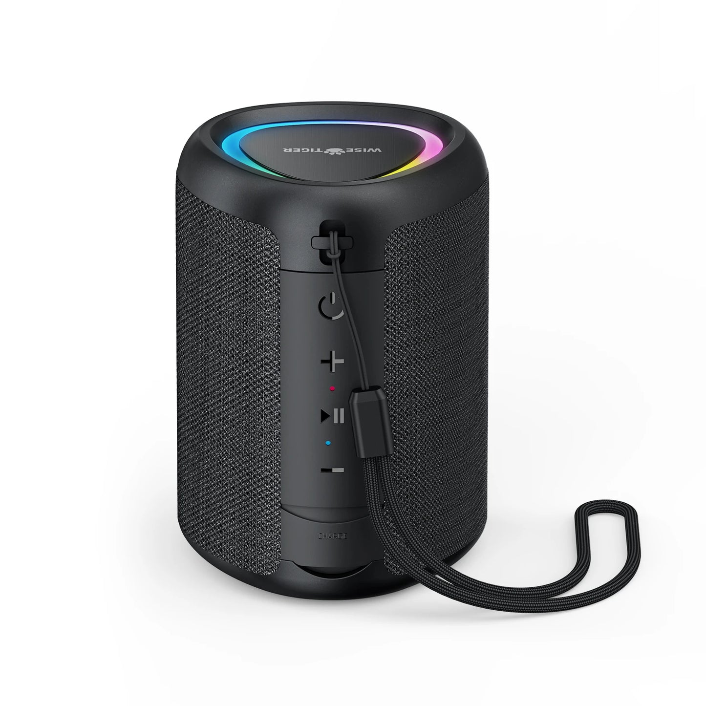 WISETIGER DEEYAPLE A46 Mini Bluetooth Speaker – TWS, LED, 10W Bass, IPX4 Waterproof