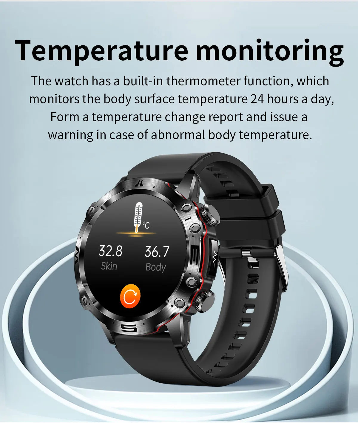 Smart Watch Men Women Fitness Tracker Sport Watch