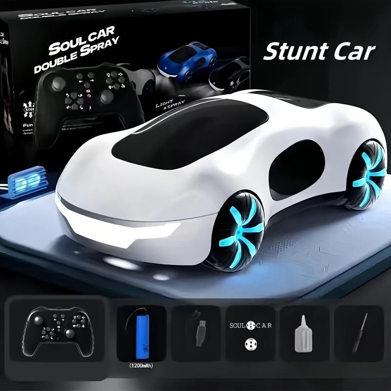 HH1204 Dual-Spray RC Concept Car with Lights, Sound & 4WD – 15KM/H