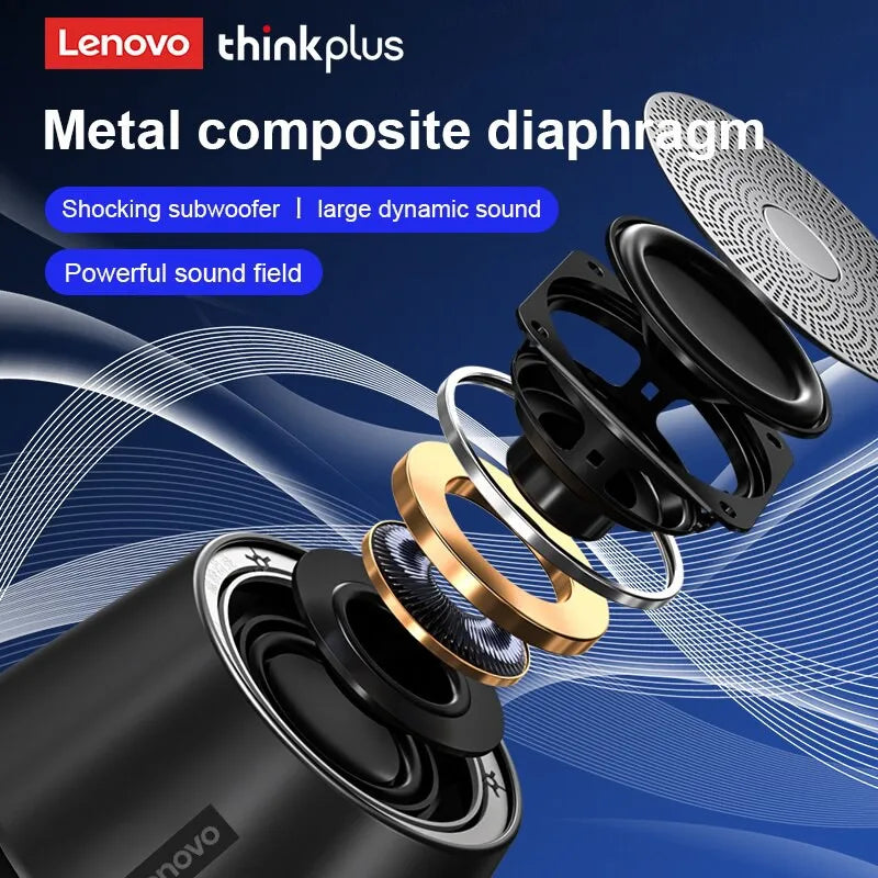 Lenovo K3 Pro Bluetooth 5.0 Waterproof Portable Speaker with 1200mAh Battery