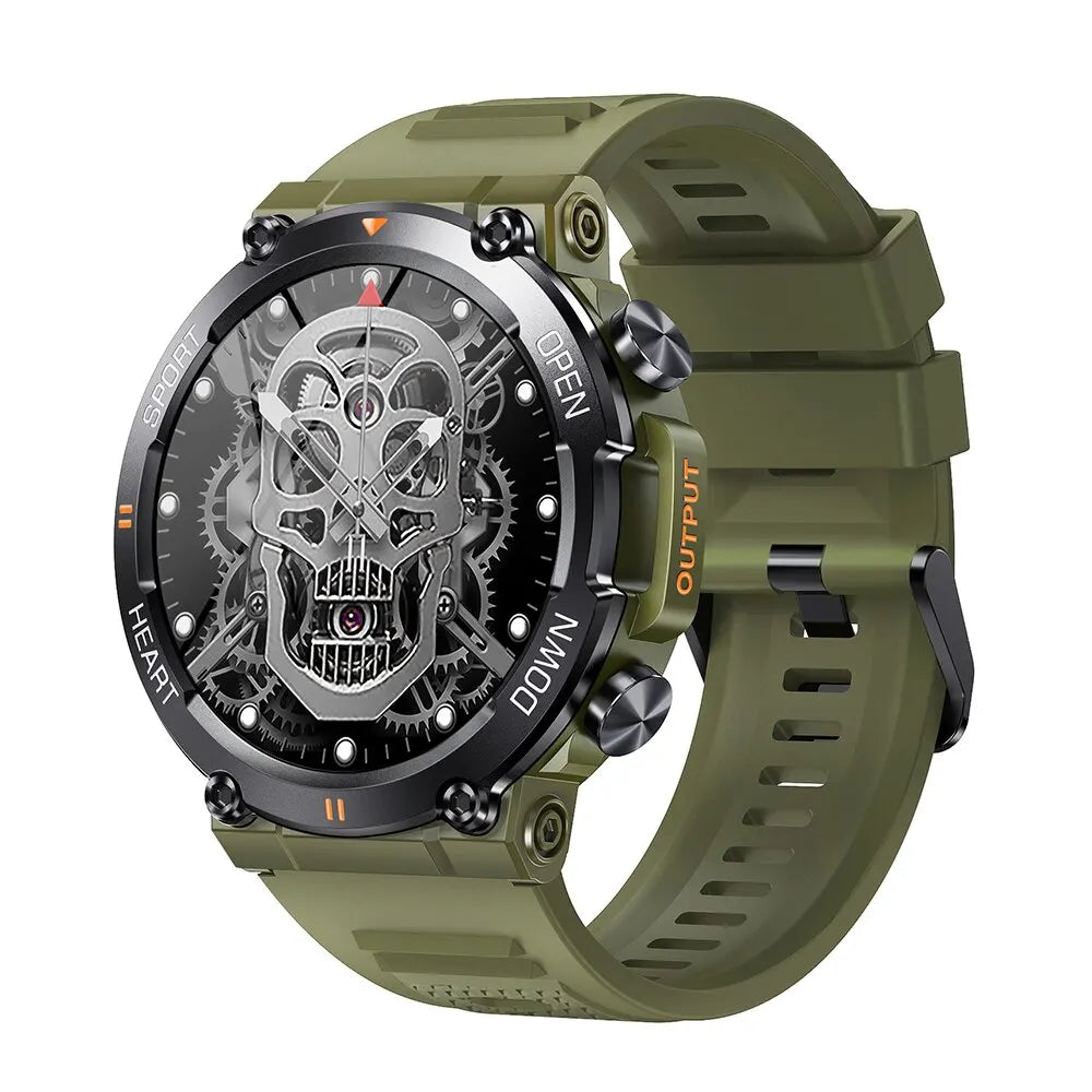 MEVADEN MD56 Smartwatch – Bluetooth Calling, Heart/BP Monitor, 5-Day Battery