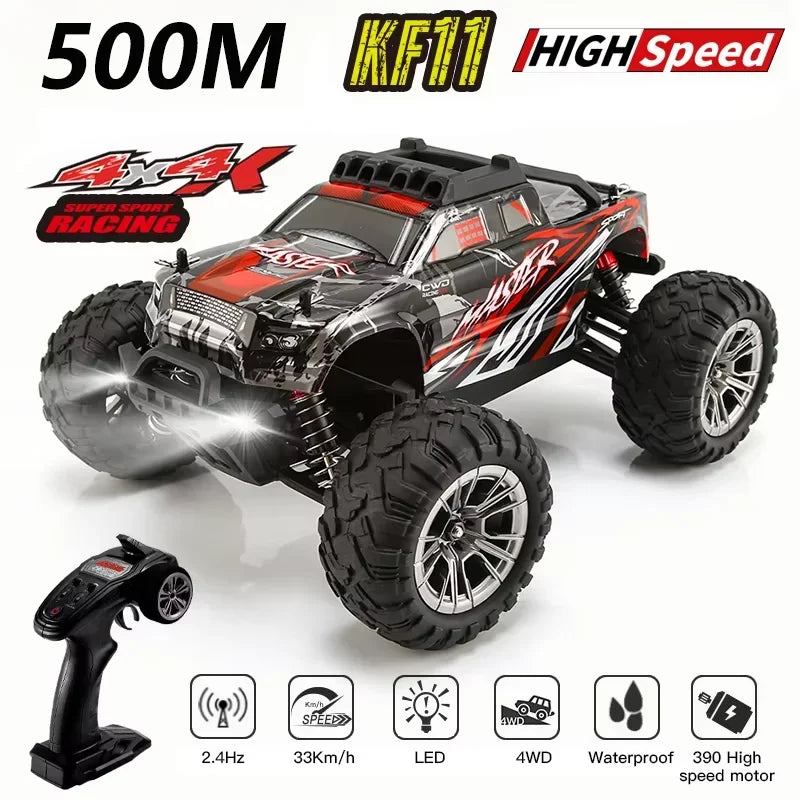 KF11 4WD Brushless RC Car Off-Road Racing Truck with 33KM/H Speed