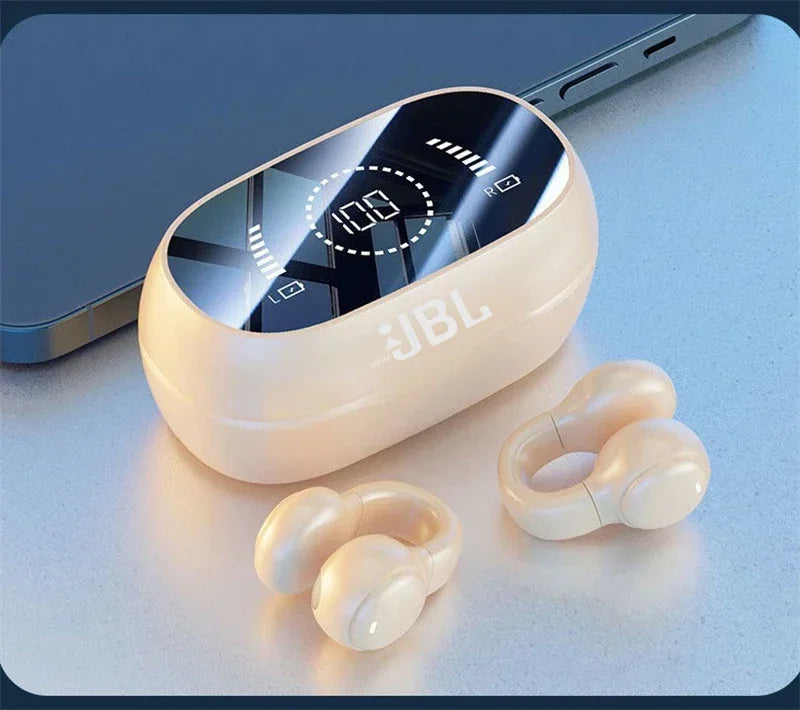 JBL M47 Bone Conduction Earbuds – 360° Surround, 24H Playback, Waterproof