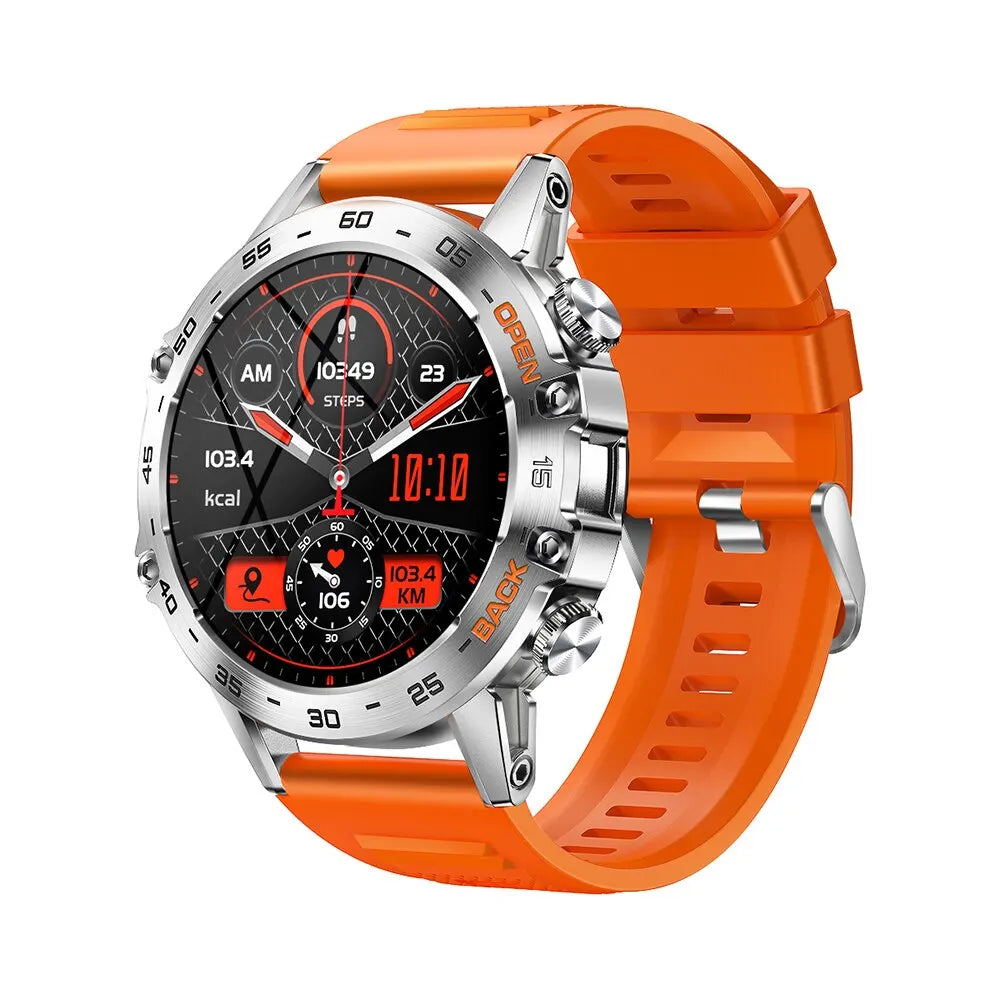 Men Smart Watches for iOS Android MD52 Sports Fitness Tracker Waterproof 1.39