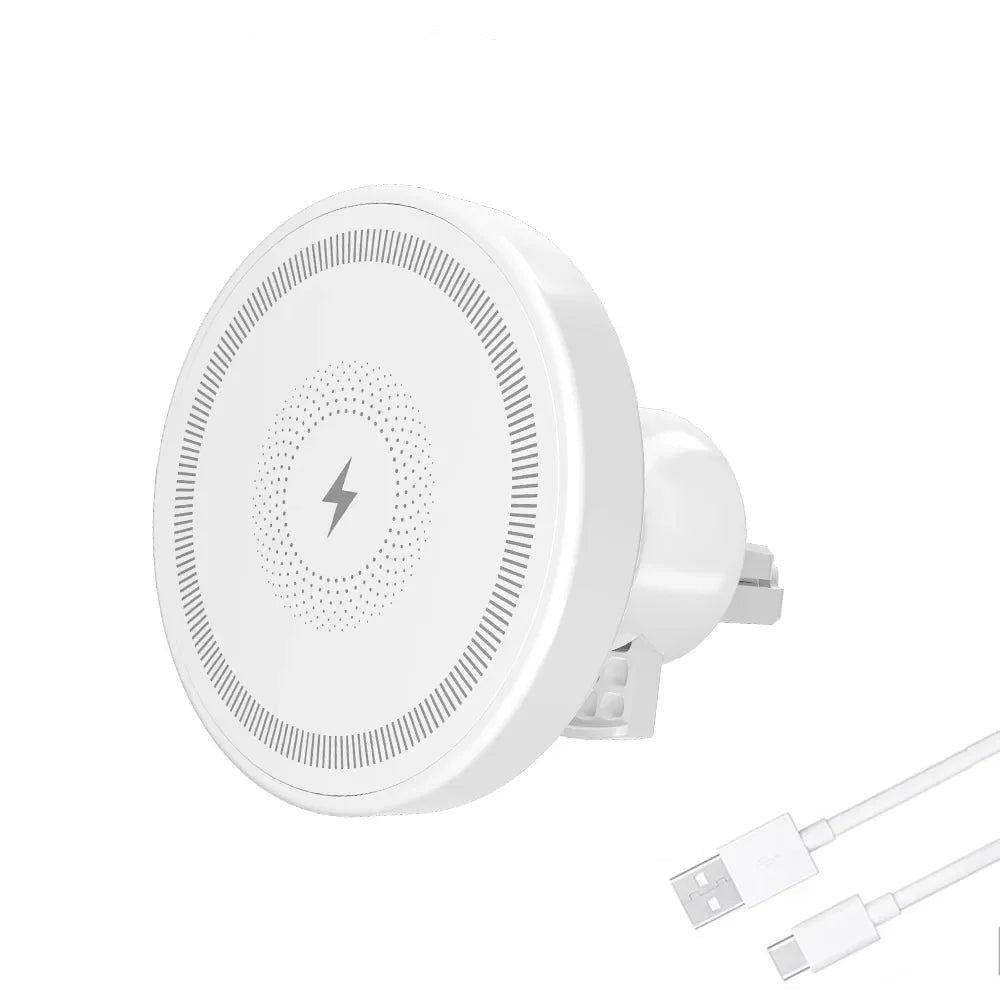 Magnetic Wireless Car Charger | 15W MagSafe Mount