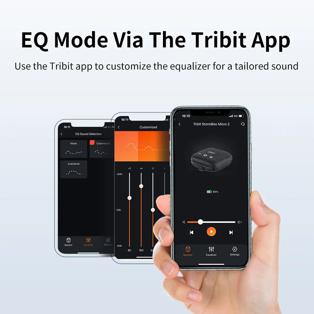 Tribit StormBox Micro 2 Bluetooth Speaker with Deep Bass & Strap – IP67 Waterproof