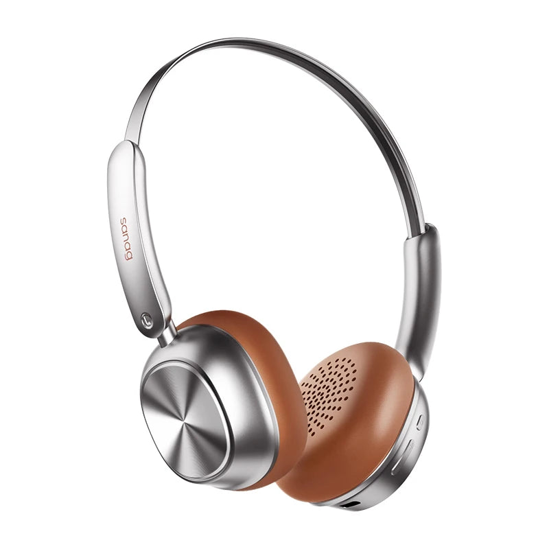Retro Bluetooth 5.4 Headphones – HiFi Sound, Noise Cancelling, 60H Playtime