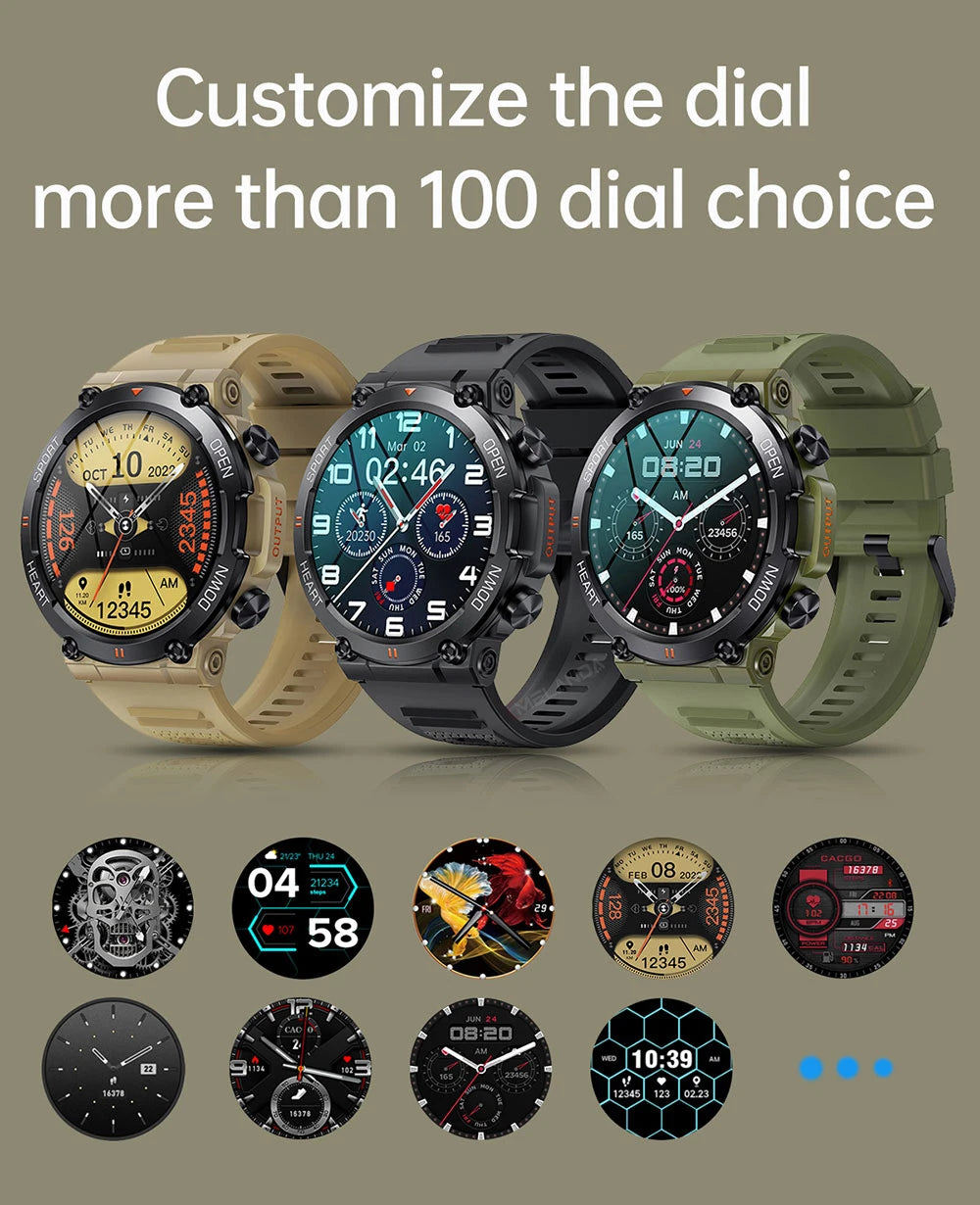MEVADEN MD56 Smartwatch – Bluetooth Calling, Heart/BP Monitor, 5-Day Battery