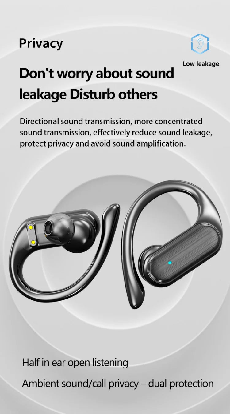 BOSE bye A520 TWS Bluetooth Earphones with Ear Hooks & Waterproof Design