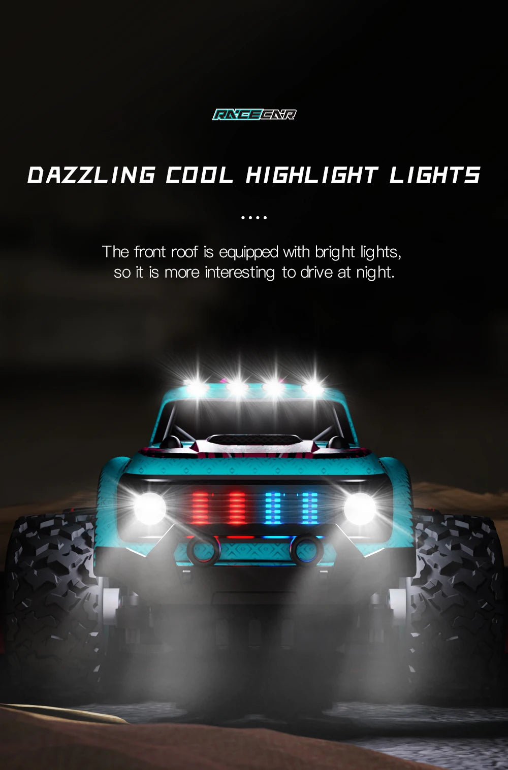 KF11 4WD Brushless RC Car Off-Road Racing Truck with 33KM/H Speed