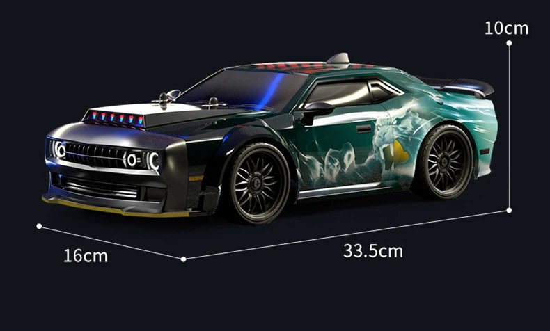 SG216 MAX 1:16 70KM/H 4WD RC Drift Car with LED & Spare Drift Wheelsconsumer