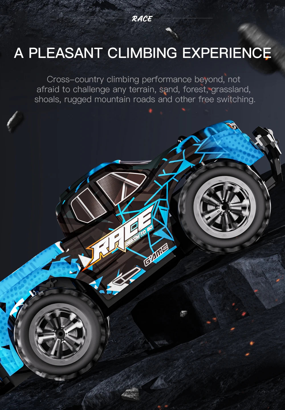 KF11 4WD Brushless RC Car Off-Road Racing Truck with 33KM/H Speed