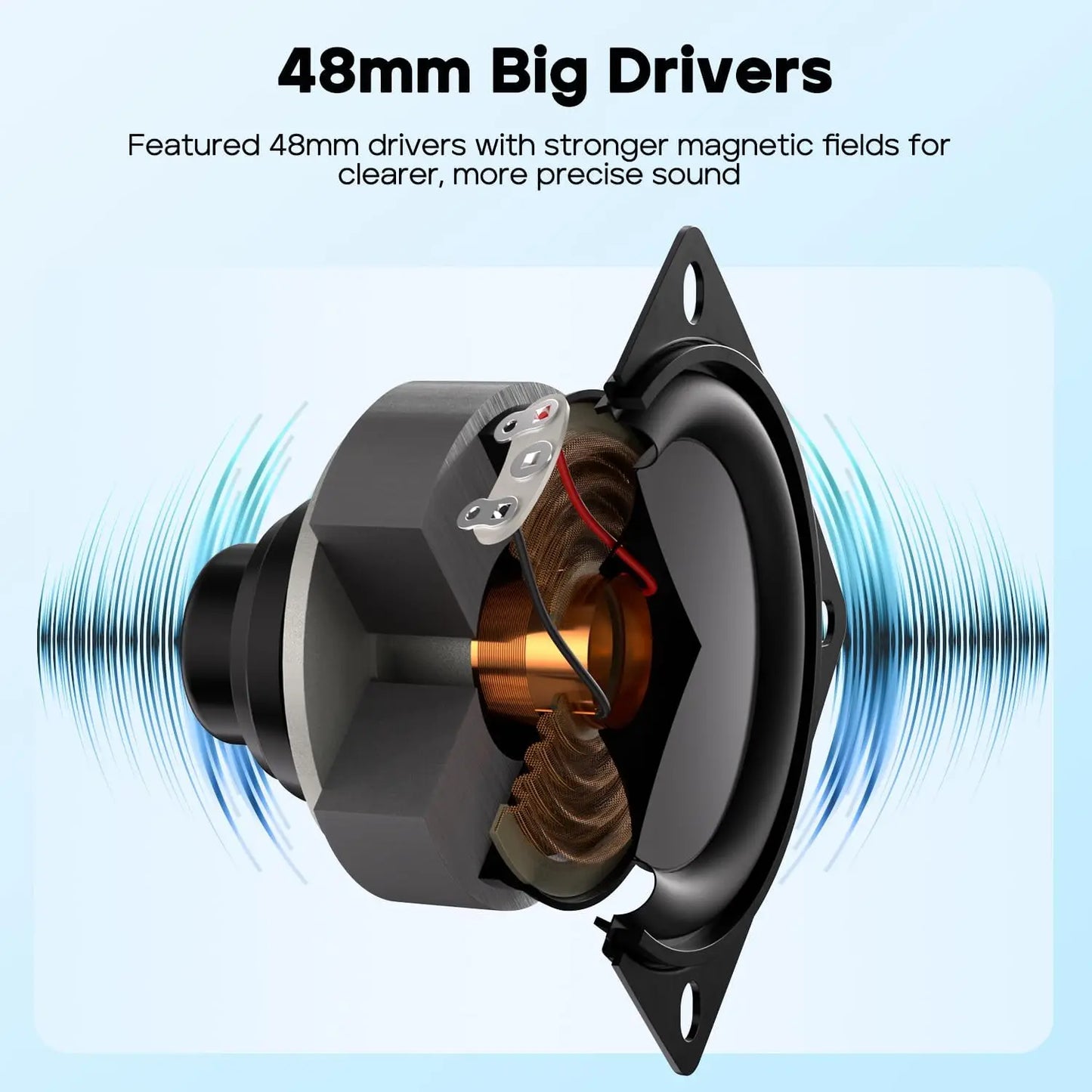 TRIBIT StormBox Mini 12W Bluetooth Speaker with 360° Sound, LED Lights