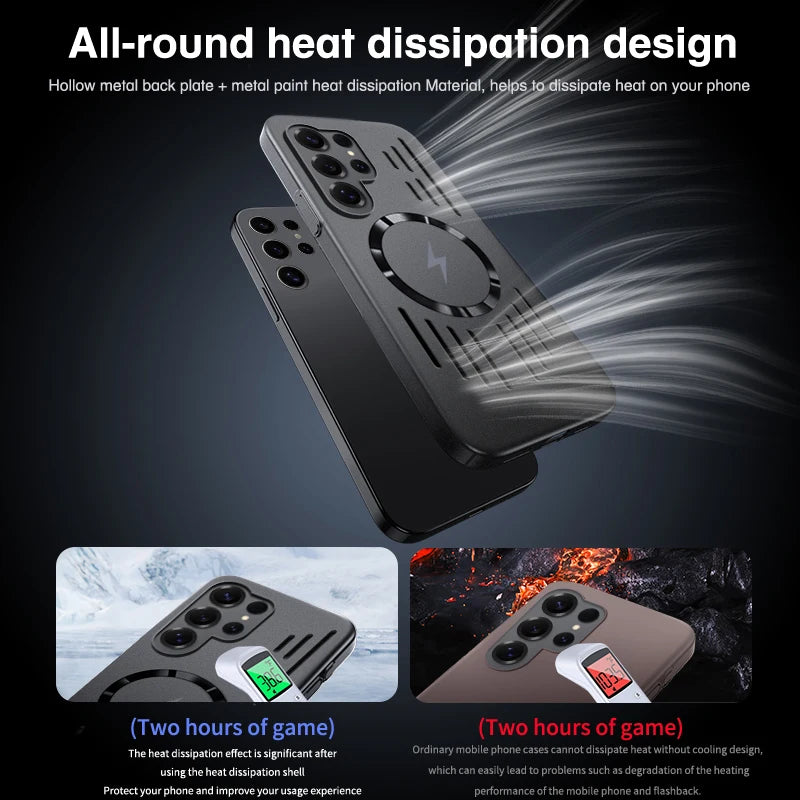 Ultra Thin Heat Dissipation Samsung MagSafe Case