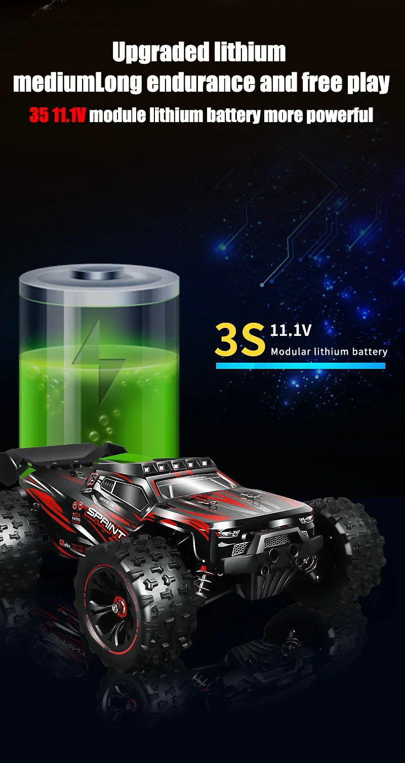 TSRC 1/16 4WD RC Car – 85KM/H Brushless or 50KM/H Brushed, Off-Road